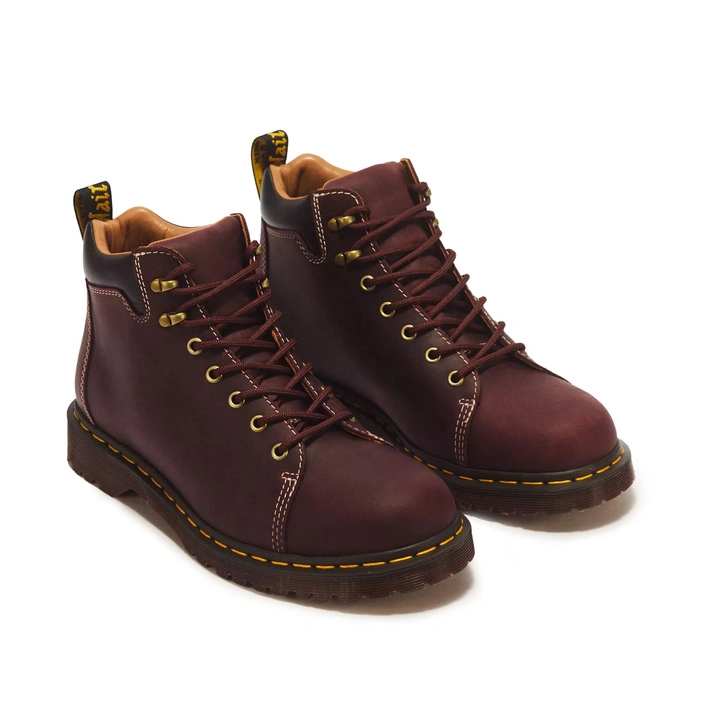 Dr. Martens 939 Hiker 7 Tie Leather Ankle Boots 43351200
