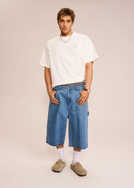 Coalition CLTN T LABEL Men's T-shirt – off white