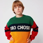 BOBO CHOSES Color block jumper MULTICOLOR 