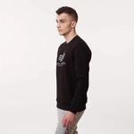 Alpha Industries BASIC SWEATER REFLECTIVE PRINT BLACK