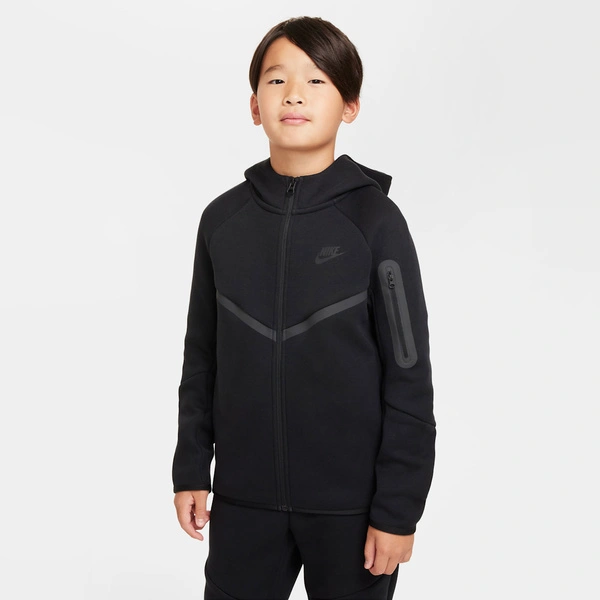 Nike Youth Tech Fleece Zip Hoodie Black (GS) HV5867-010