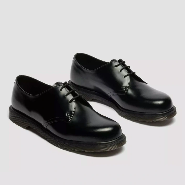 Dr. Martens Shoes Mayfare Polished Smooth Men's Black 42863001