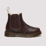 Dr. Martens 2976 Leonore II Faux Fur Lined Grizzly Leather Chelsea Boots 41418200