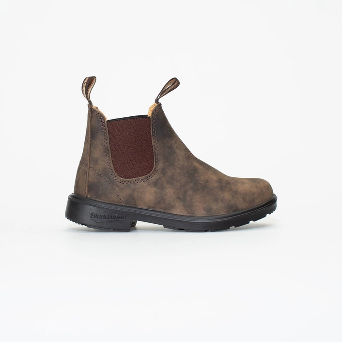 Blundstone KIDS CHELSEA BOOTS 565 RUSTIC BROWN