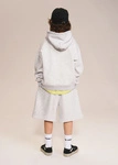 Coalition CLTN K HOODIE Kids' hoodie – light grey marl