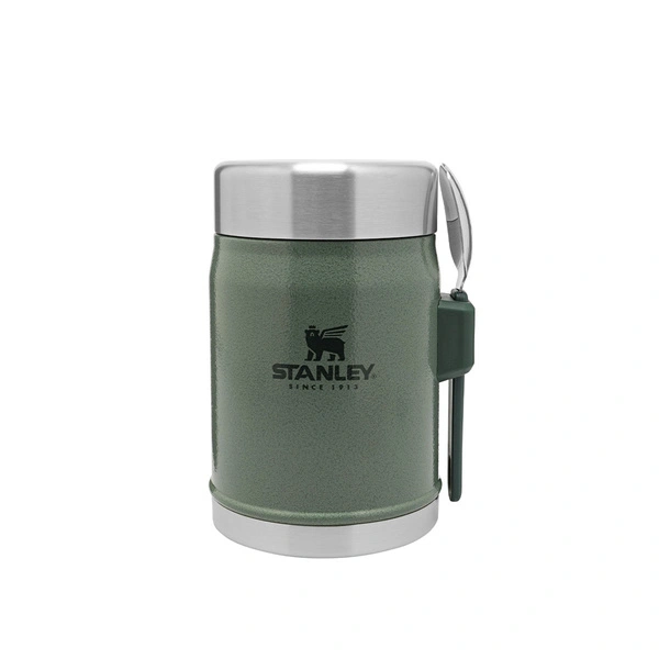 Stanley Classic Legendary Classic Food Jar + Spork 0,4L Hammertone Green