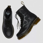 Dr. Martens 1460 Vonda Mono Floral Rose Leather Lace Up Boots 24985001