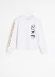 Coalition CLTN SK8 K LG Kids' Long Sleeve T-shirt – white