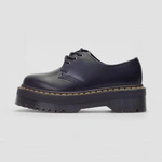 Dr. Martens platform shoes 1461 Quad Polished Smooth black 25567001
