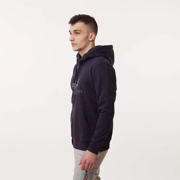 Alpha Industries BASIC HOODY REP. BLUE