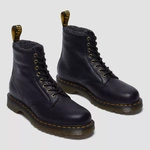 Dr. Martens 1460 Faux Fur Lined Grizzly Leather Lace Up Boots 31873001