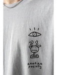 Kaotiko M/C WASHED BOY URBAN THREESOME T-shirt