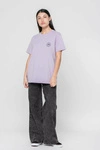 Kaotiko Mauve Liberty Washed T-shirt
