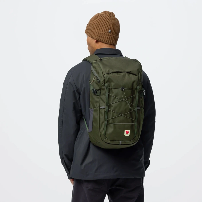 Fjallraven Skule Top Zip 30 F23200387-662 Deep Forest