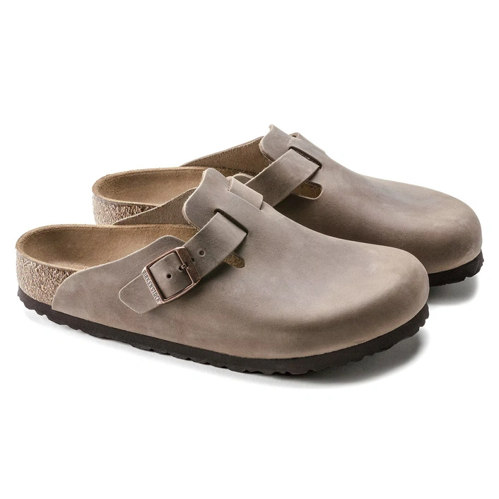 Birkenstock Boston Oiled Leather Tabacco Brown 960811 (Regular)