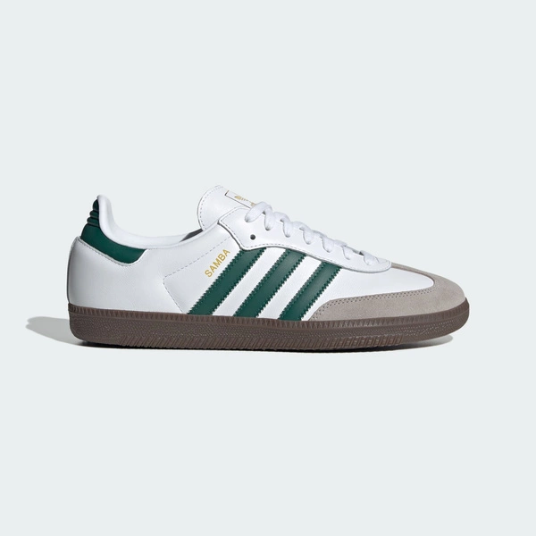 Adidas Samba OG Cloud White / Collegiate Green / Clear Granite JH8797