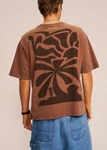 Coalition CLTN T WASH Men's T-shirt – brown