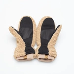 UGG W SHERPA MITTEN LOGO CARAMEL