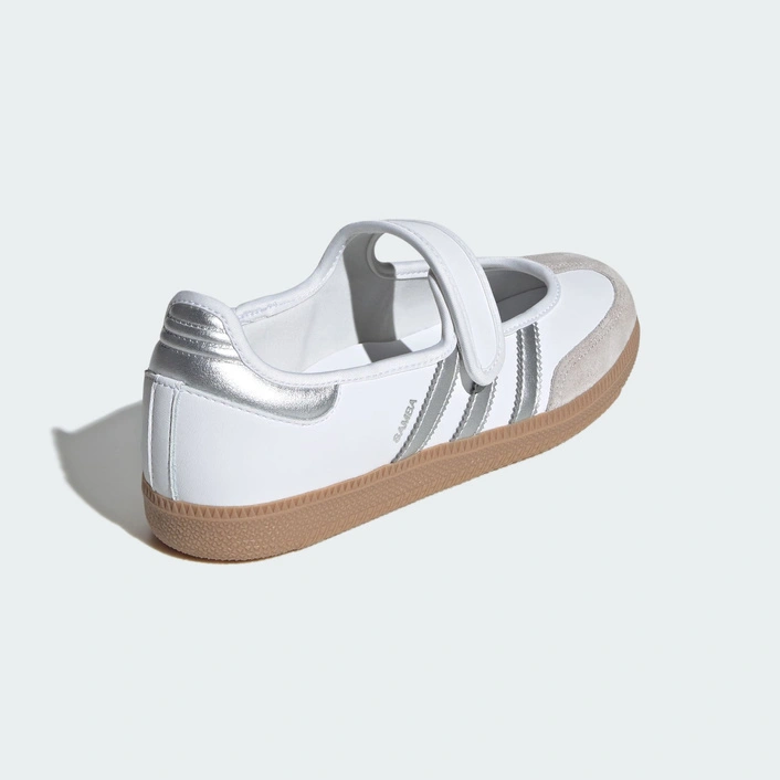 adidas Samba Jane (W) Cloud White / Silver Metallic / Gum KJ3785