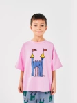 BOBO CHOSES FARAWAY CASTLE SLEEVE T-SHIRT