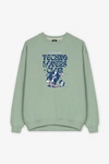 Kaotiko Techno Lovers Club Fresh Green Sweatshirt AP022-01-M002