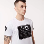 Alpha Industries LUNAR PLAQUE T-SHIRT WHITE