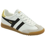 Gola Women's Torpedo Leather Trainer CLB622WB White/Black/Lemon