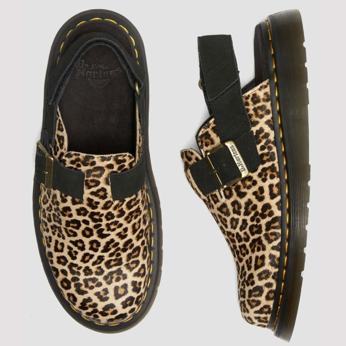 Dr. Martens Sandals Jorge II Women's Leopard-Print 41088200
