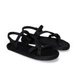 Bohonomad Mykonos Rope Sandal - Black