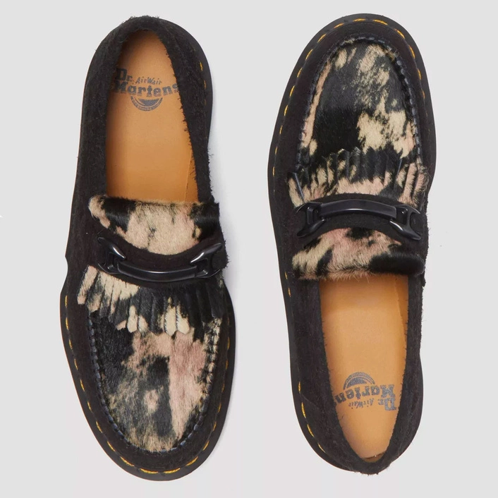 Dr. Martens Loafers Adrian Snaffle Hair-On Leather Black 31895779