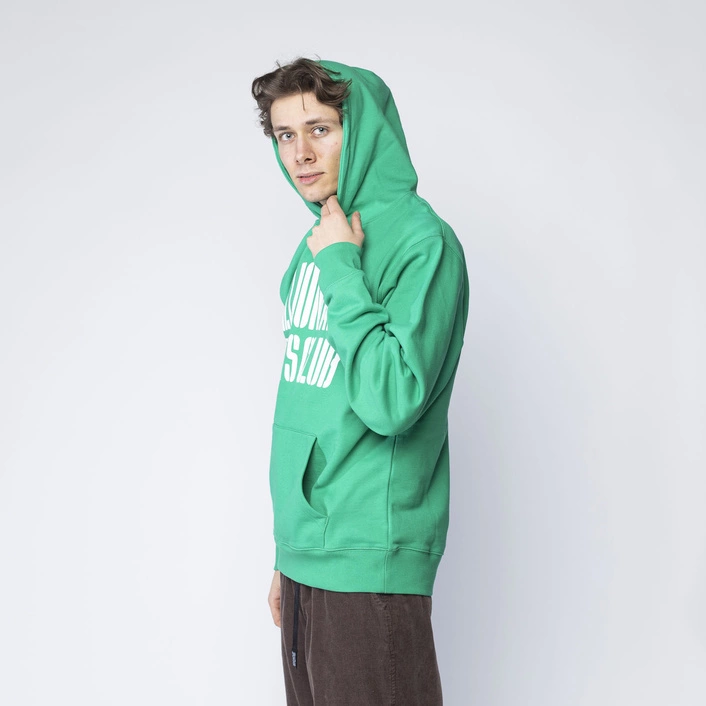 Billionaire Boys Club STENCIL LOGO POPOVER HOOD - GREEN