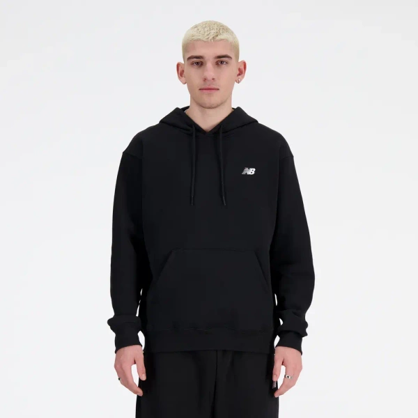 New Balance Men's Small Logo Hoodie MT41508BK Black