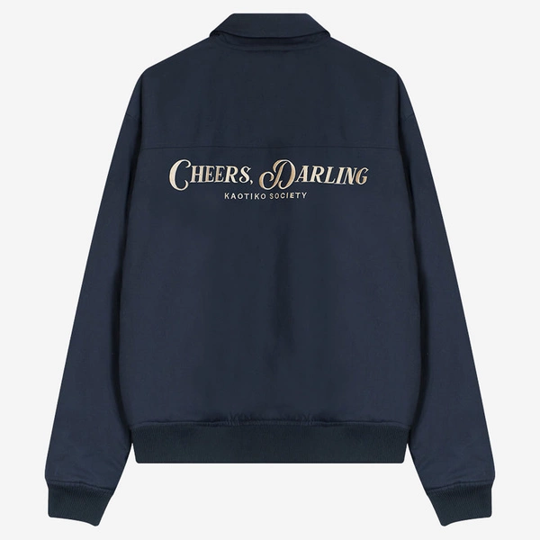 Kaotiko Cheers Darling Navy Jacket AR004-01-E002