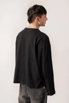 Kaotiko Oversize Party Black T-Shirt AP010-01-G002