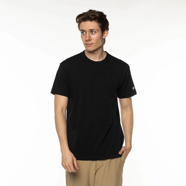 Champion Crewneck T-Shirt BLACK
