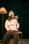  Kaotiko Dalmatian Stone Sweatshirt AR006-02-M002