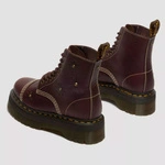 Dr. Martens women's platform boots Sinclair Flower Grizzly dark brown 42818200