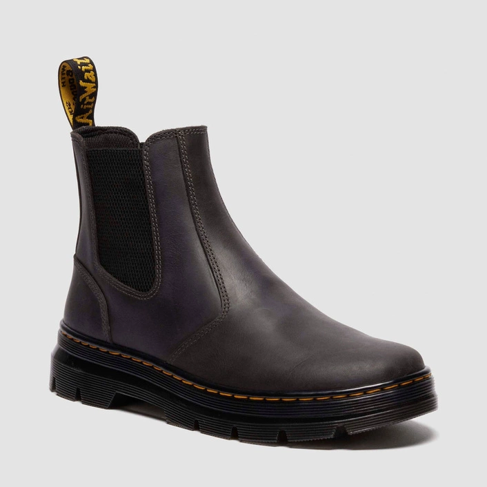 Dr. Martens Maybole Hi Square Toe Leather Chelsea Boots 41993001