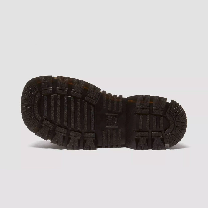 Dr. Martens Platform Sandals Mattison 3 Strap Women's Black 40891001