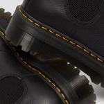 Dr. Martens fur-lined platform Chelsea boots 2976 Quad Pisa black 25635001