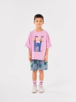 BOBO CHOSES FARAWAY CASTLE SLEEVE T-SHIRT