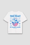 Kaotiko White Yuca Valley Washed T-shirt