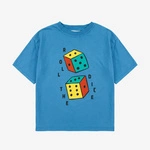 BOBO CHOSES Roll The Dice T-shirt BLUE