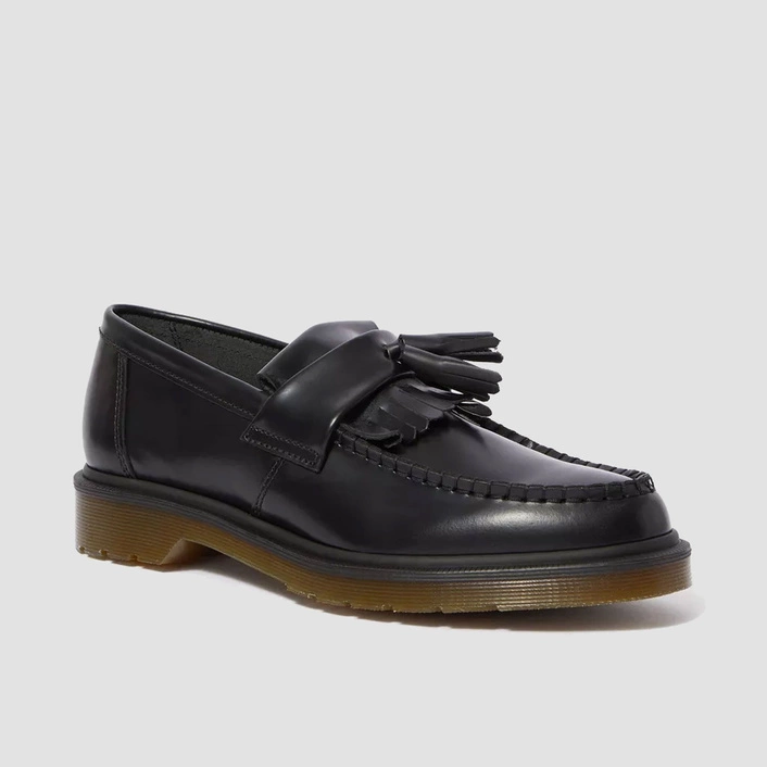 Dr. Martens Tassel Loafers Adrian Polished Smooth Black 14573001
