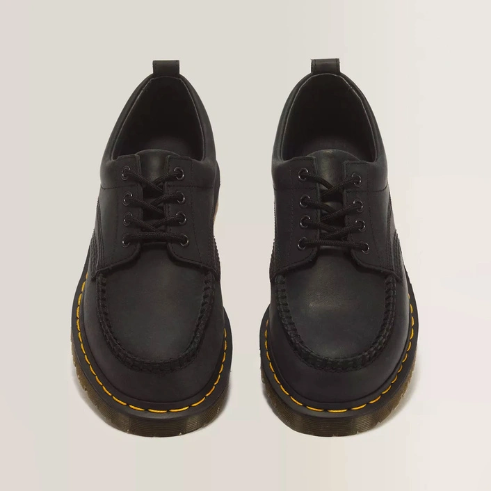 Dr. Martens Shoes Lowell 4 Eye Crazy Horse Black 43679001