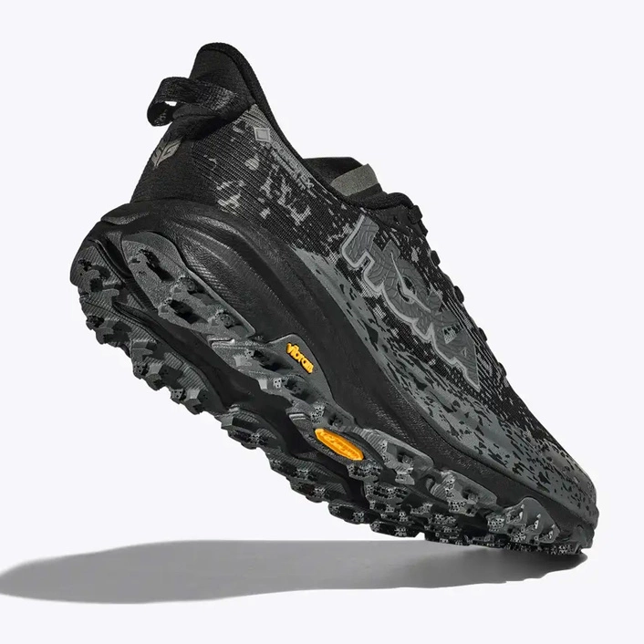 HOKA MEN'S SPEEDGOAT 6 GORE-TEX BLACK/OUTER ORBIT 1155150-BCKT