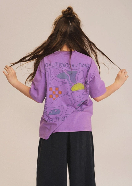 Coalition CLTN K PALLO Kids' T-shirt – lilac