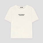 Kaotiko Washed Busy Cupid Ivory T-shirt AR008-01-M002