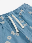 BOBO CHOSES CIRCLE ALL OVER DENIM PANTS