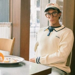 Kaotiko Jersey Bon Appetit Ivory AR013-01-E002